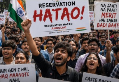 इन्स्टाग्रामवर ‘रिझर्व्हेशन हटाओ आंदोलन’ व्हायरल; आरक्षणाच्या मुद्द्यावरून सोशल मीडियात पुन्हा पेटली ठिणगी