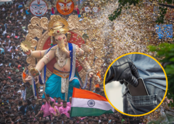 चिंचपोकळीच्या चिंतामणी आगमन सोहळ्यात मोबाईल चोरांचा धुमाकूळ; ११ भाविकांचे ८.२७ लाखांचे महागडे स्मार्टफोन लंपास!