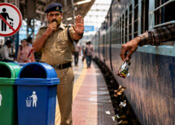 रेल्वे स्थानकांवर थुंकणे किंवा कचरा टाकणे पडणार महाग