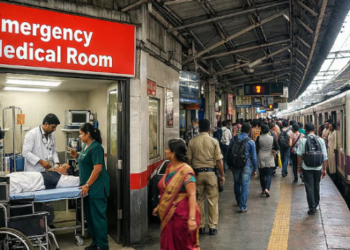 मध्य रेल्वेच्या ४३ स्थानकांवर सुरू होणार आपत्कालीन वैद्यकीय कक्ष
