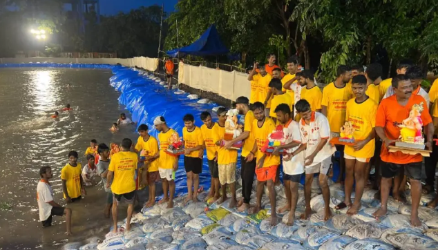 पर्यावरणपूरक विसर्जनावर भर! मिरा-भाईंदरमध्ये ५ नैसर्गिक तर १९ कृत्रिम तलावांची व्यवस्था