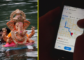 बाप्पाच्या विसर्जनासाठी ३५५ हून अधिक कृत्रिम तलाव आता थेट ‘Google Maps’ वर!