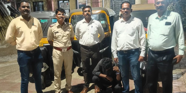 चोरीची गाडी वापरून प्रवाशांना लुटणारा भामटा गजाआड; कल्याण पोलिसांची धडक कारवाई