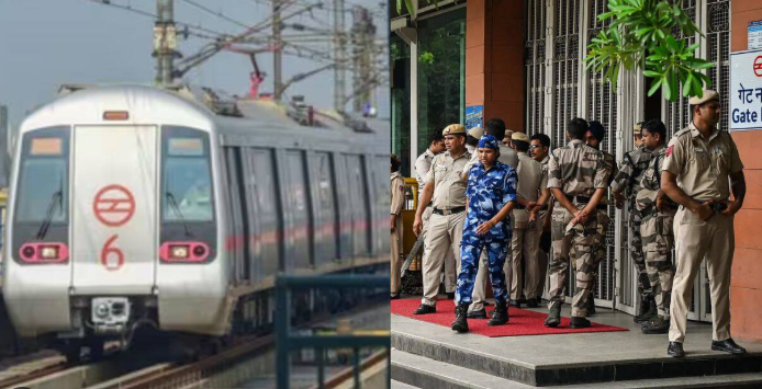 CJP आंदोलनापूर्वी दिल्लीत तणाव; ५७ मेट्रो स्टेशन बंद करण्याचे पोलिसांचे आदेश, रेल्वे विस्कळीत