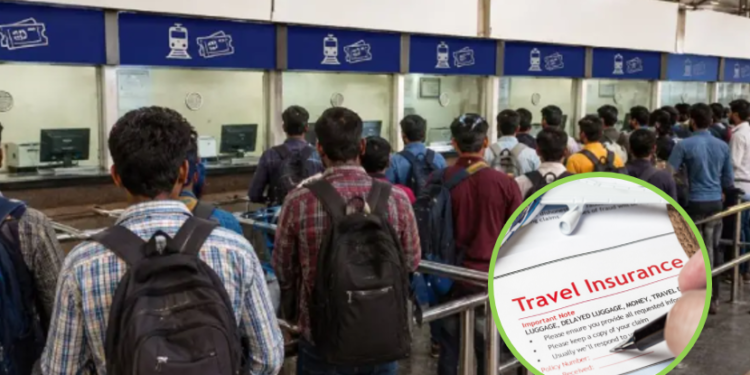 रेल्वेच्या आरक्षण खिडकीवरील तिकिटांवरही मिळणार प्रवास विमा!